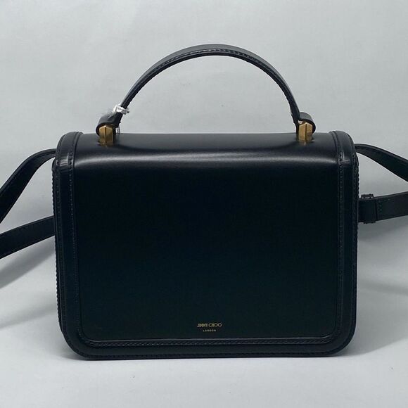 Jimmy Choo Leather Top Handle Bag - Picture 6 of 15